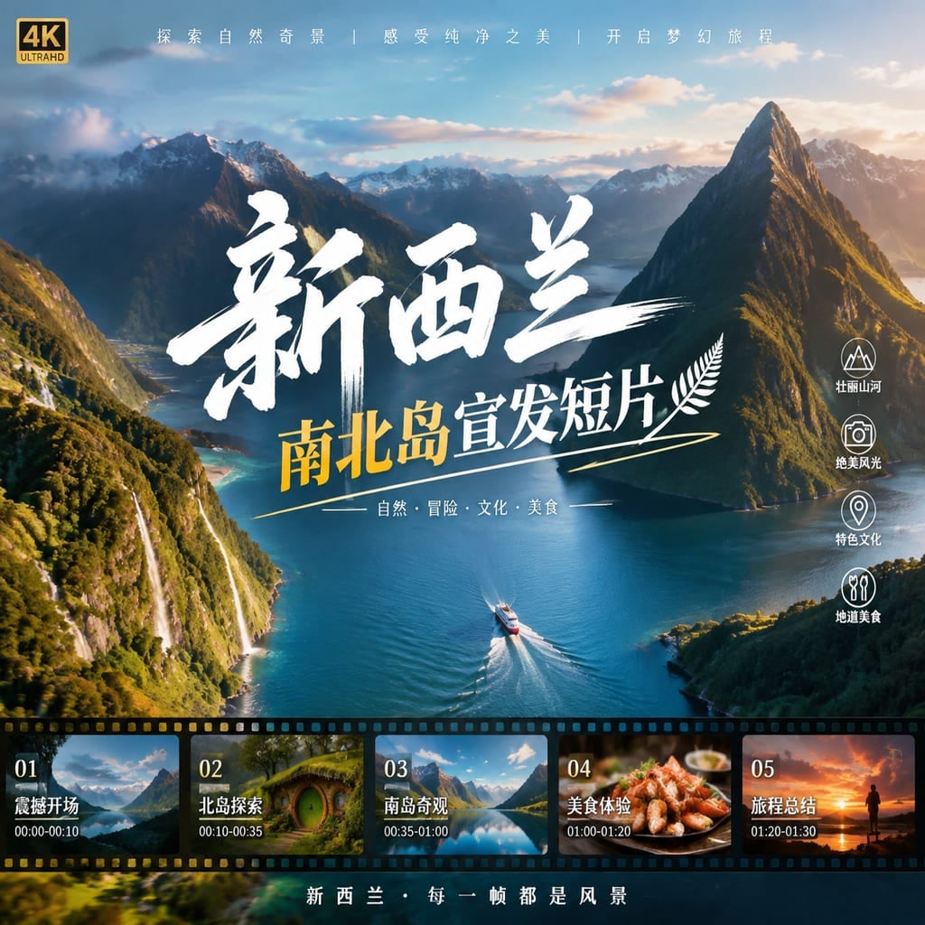 视频分镜与宣发脚本